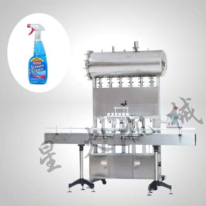 玻璃清洗劑灌裝機(jī)